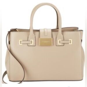 Donna Karen Kami Leather Buckle Tote in wonderful condition